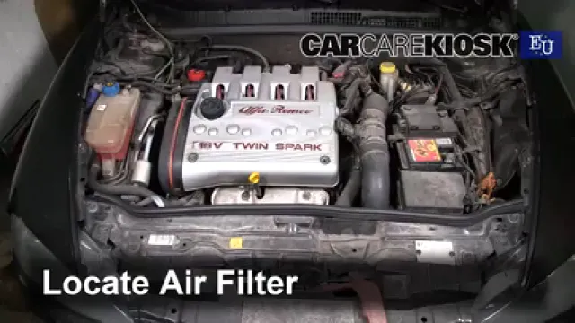 2007 Alfa Romeo 147 T.Spark 1.4L 4 Cyl. Filtro de aire (motor) Cambio